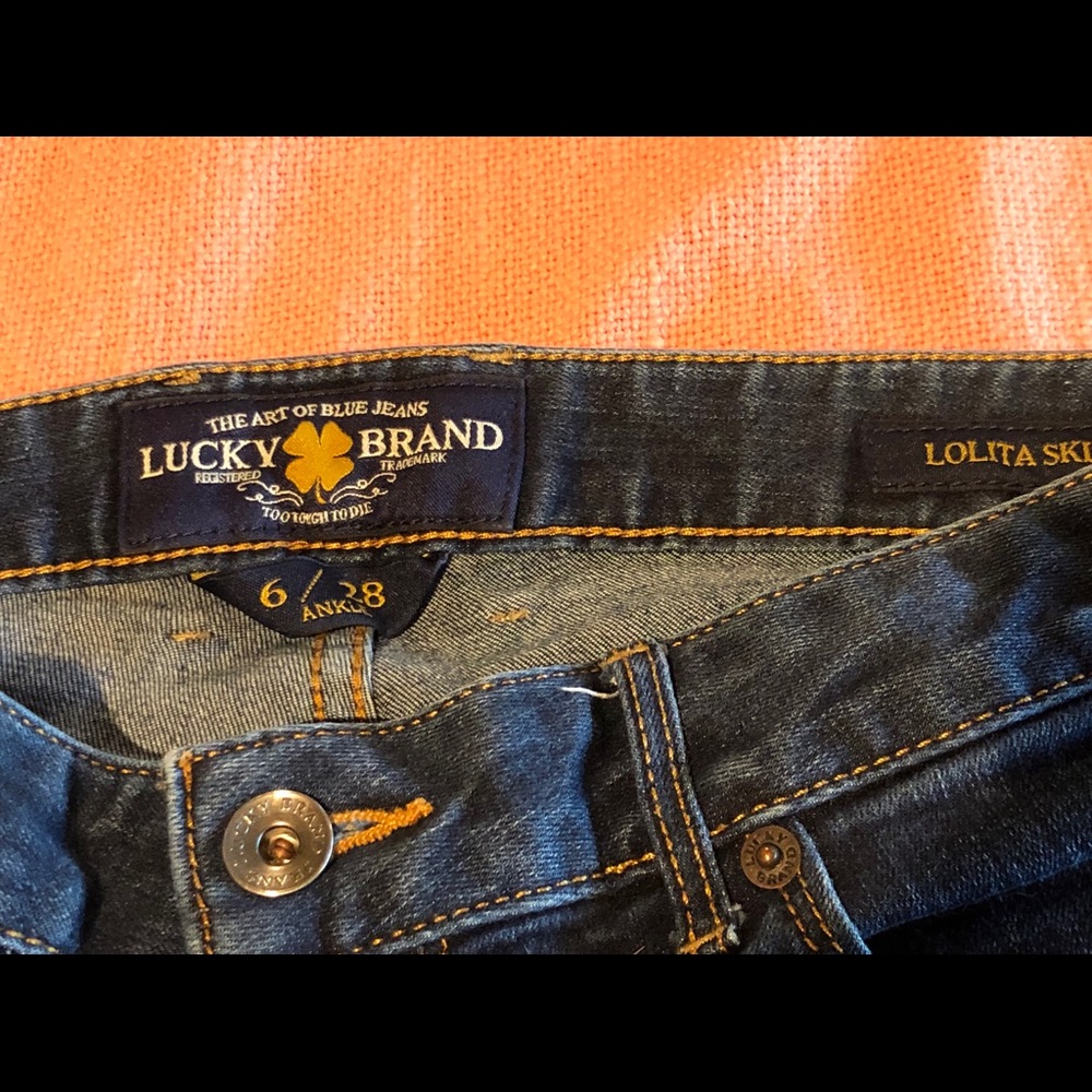 Lucky Brand Lolita Skinny Jeans Size 28